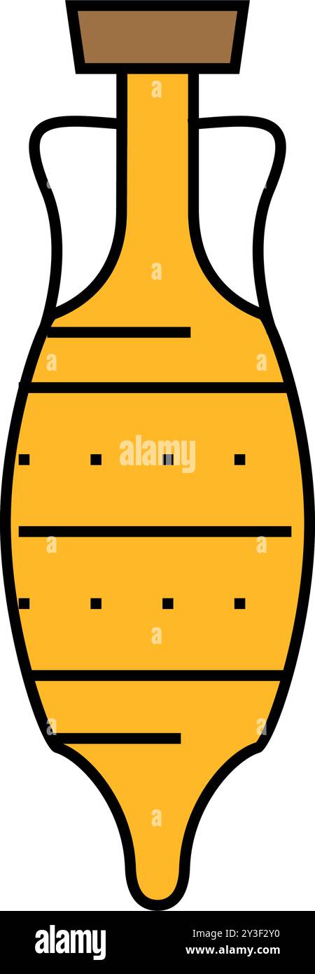 jar amphora icon color illustration Stock Vector Image & Art - Alamy