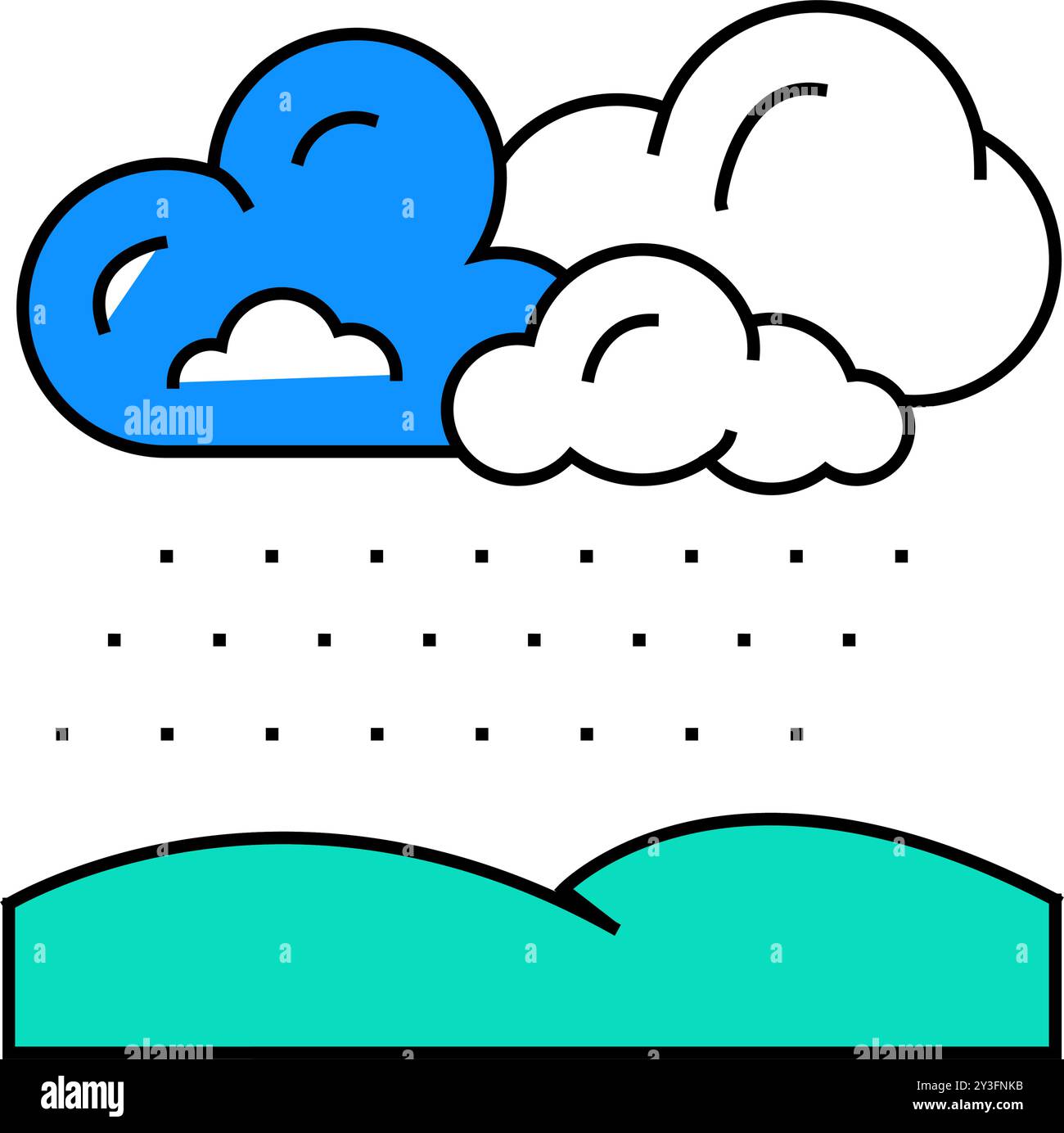 snow weather icon color illustration Stock Vector Image & Art - Alamy
