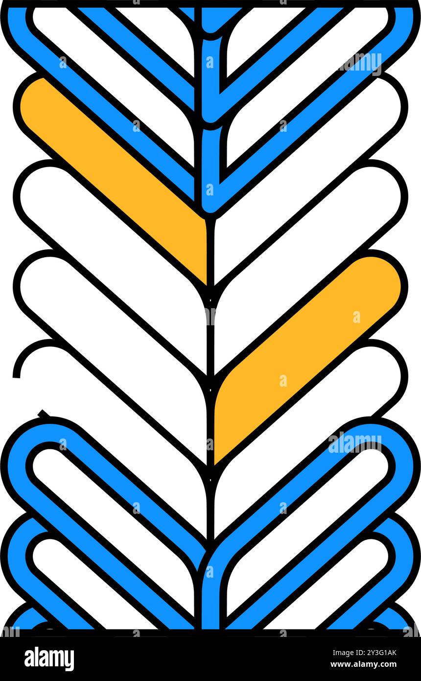 foxtail chain icon color illustration Stock Vector Image & Art - Alamy