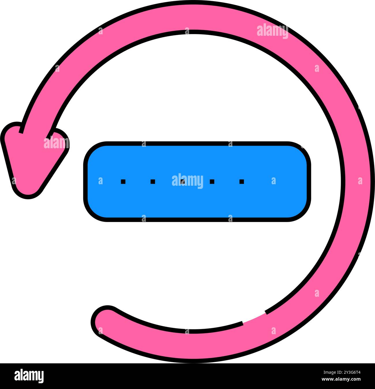 reset password icon color illustration Stock Vector Image & Art - Alamy