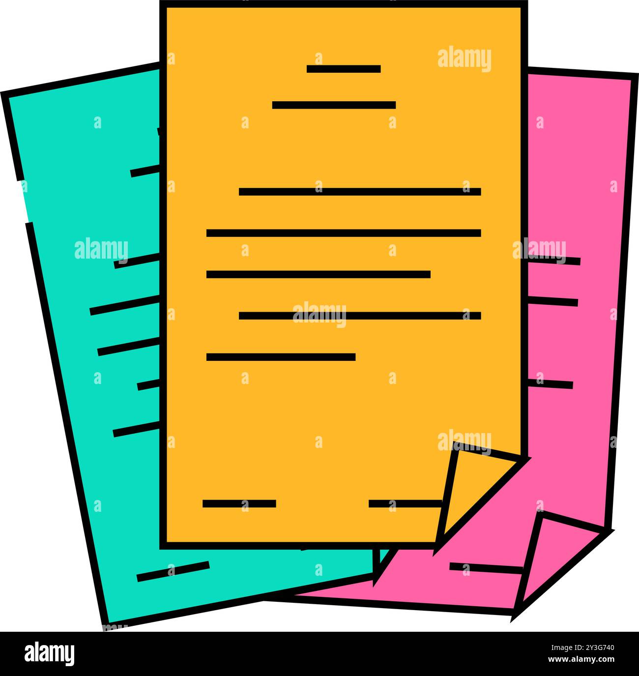 storage folder icon color illustration Stock Vector Image & Art - Alamy