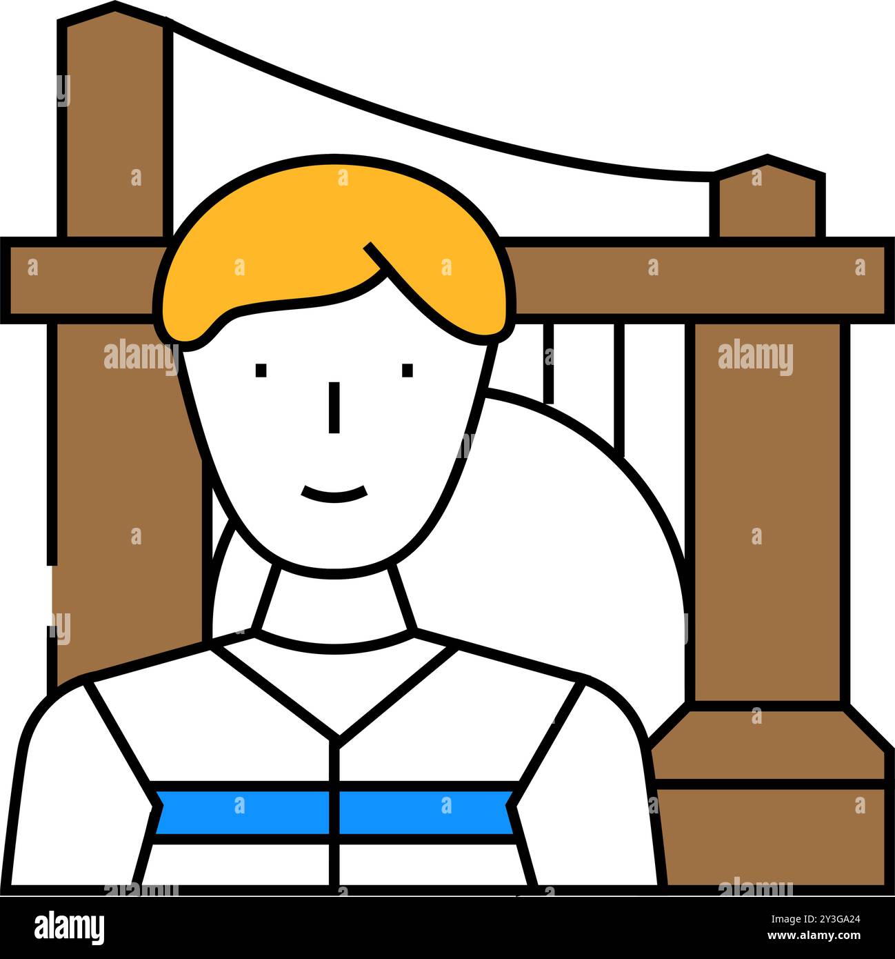 engineer construction icon color illustration Stock Vector Image & Art ...