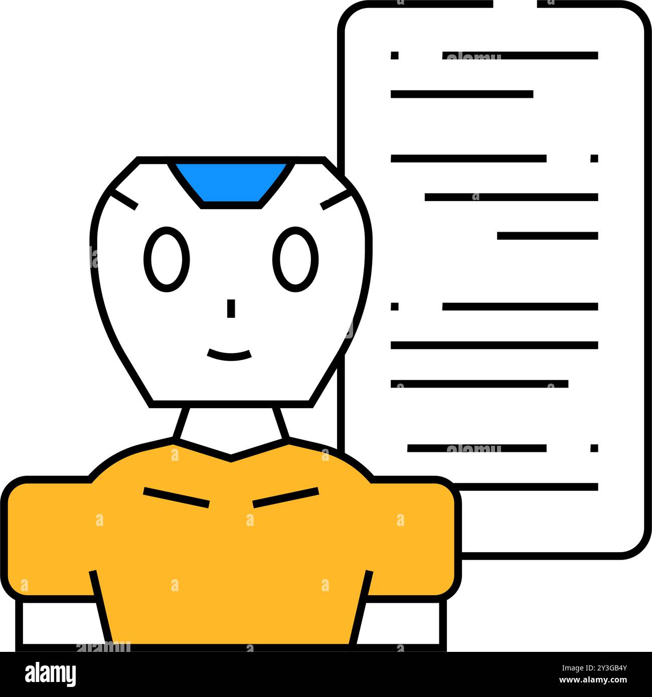 talk chat bot icon color illustration Stock Vector Image & Art - Alamy
