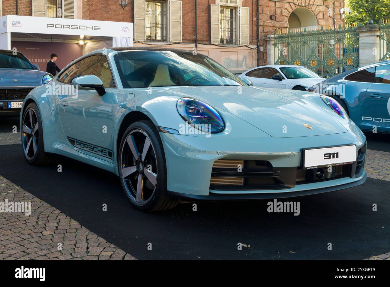 Torino, Italy. 13th Sep, 2024. Porsche 911 at Turin Car Show 2024 Credit: Marco Destefanis/17�Թ����� Live News Stock Photo