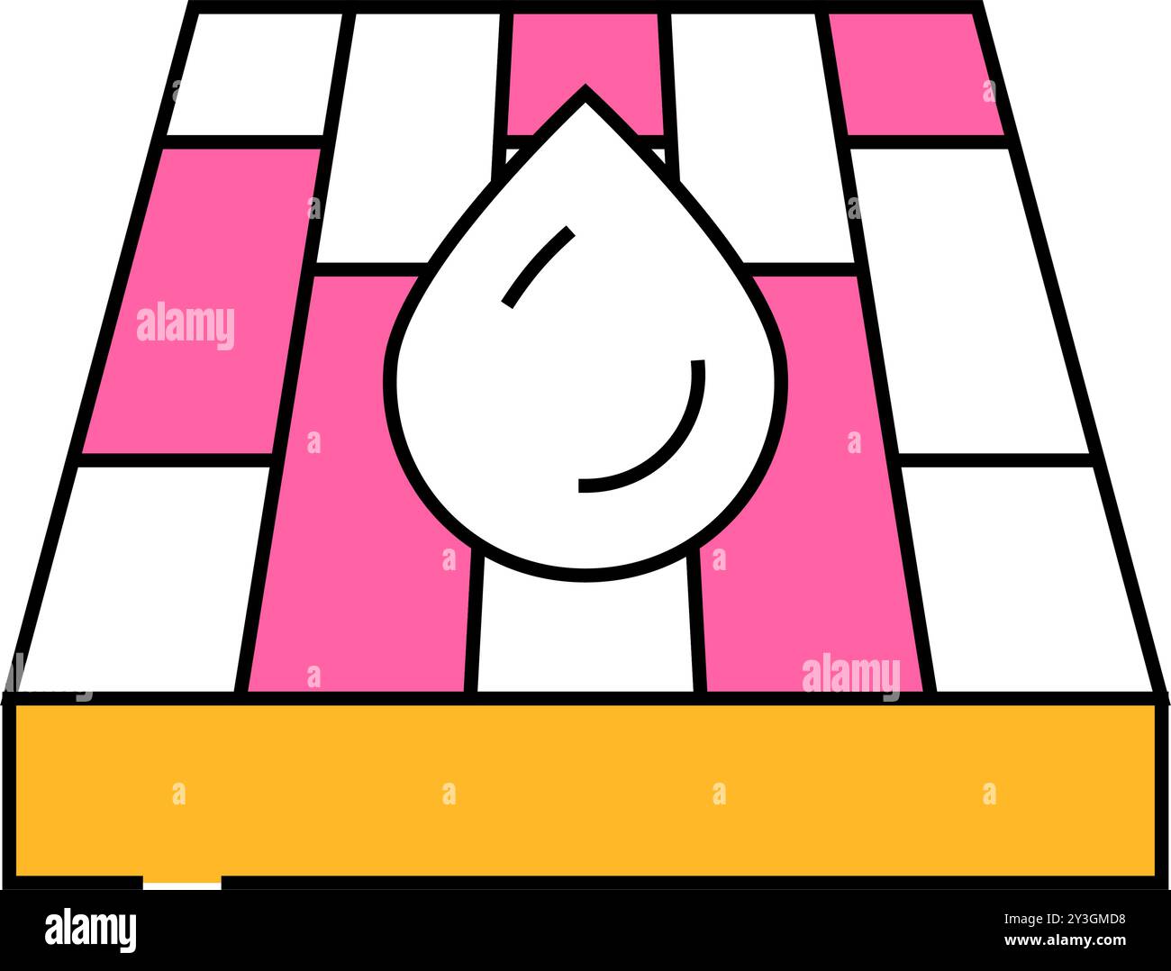 waterproof layer floor icon color illustration Stock Vector Image & Art ...