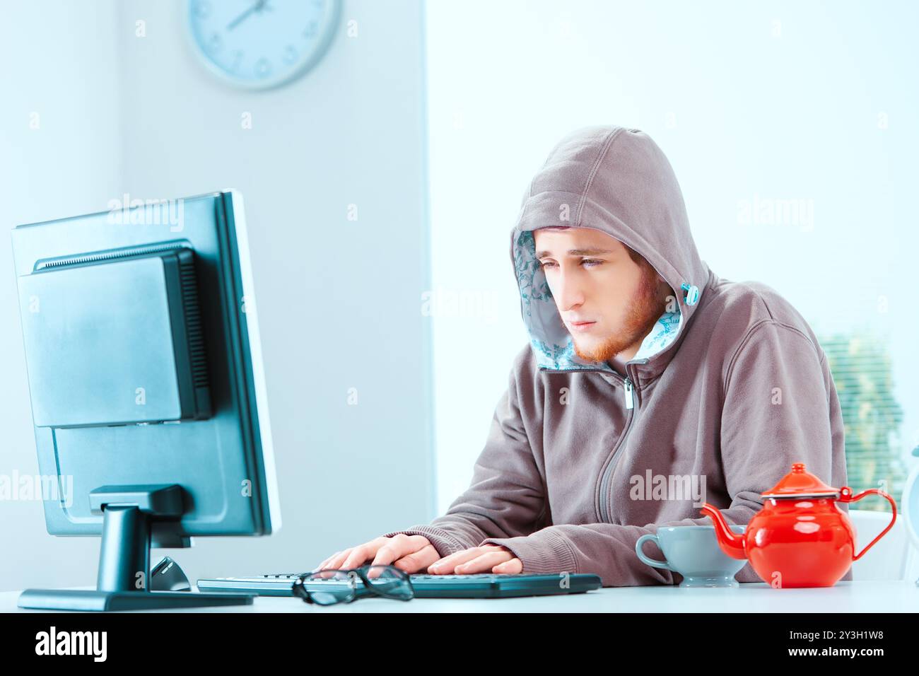 Burnout typing hi-res stock photography and images - Alamy