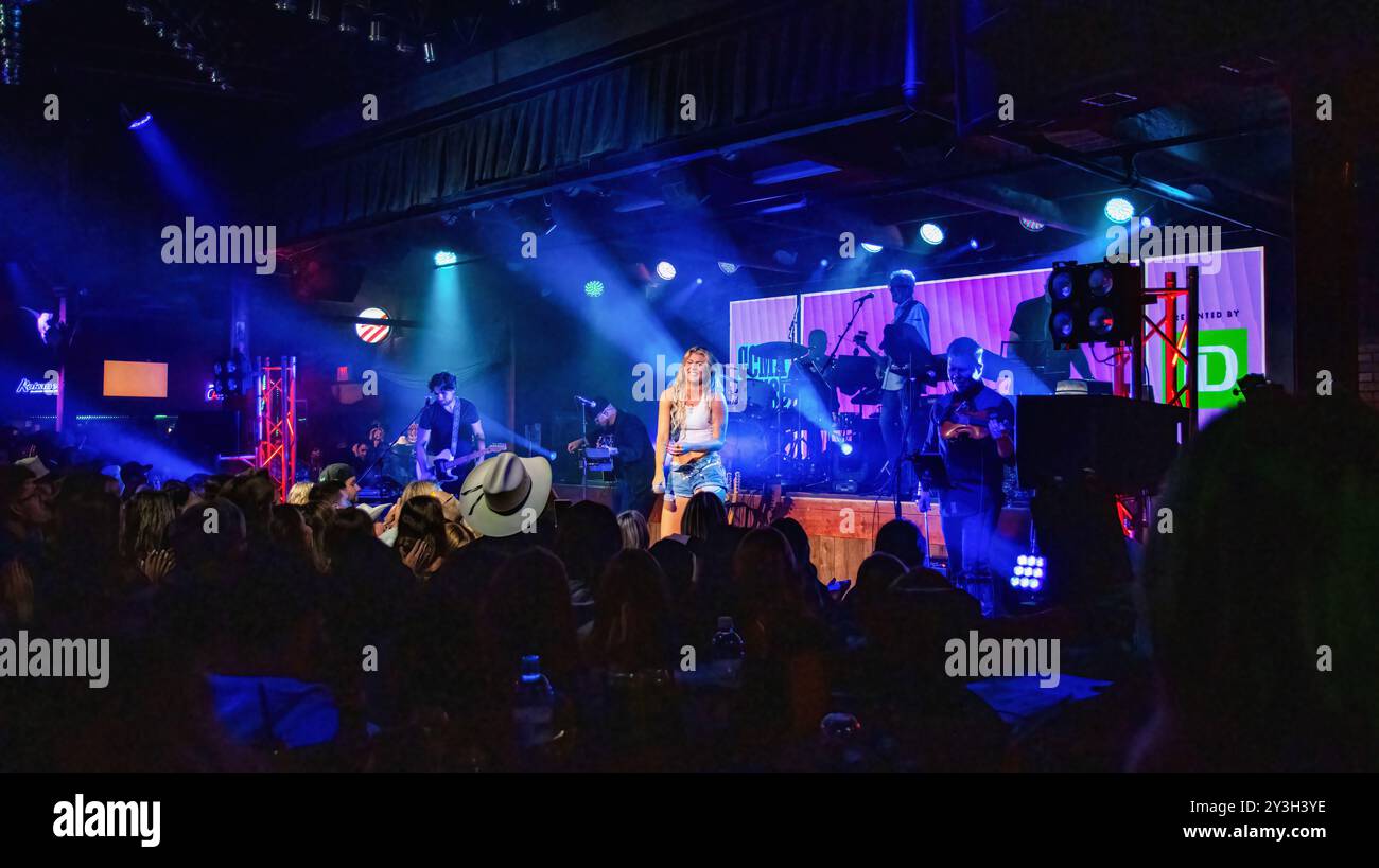 Anna Dasha Novotny performs at CCMA Housel as part of the 2024 Canadian