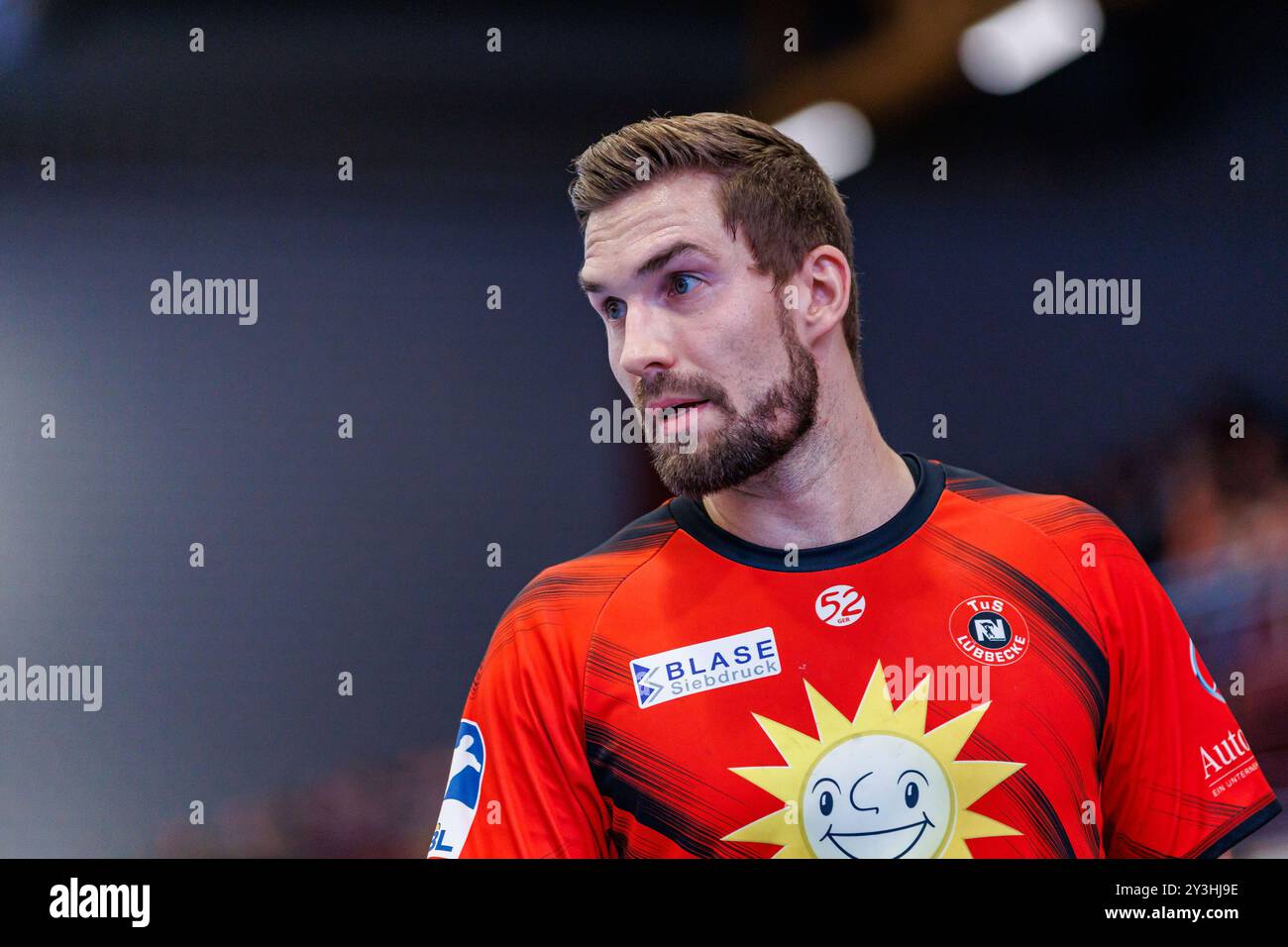 Tom Skroblien (TuS N-Luebbecke, #52) GER, TuS N-Luebbecke vs. VfL ...