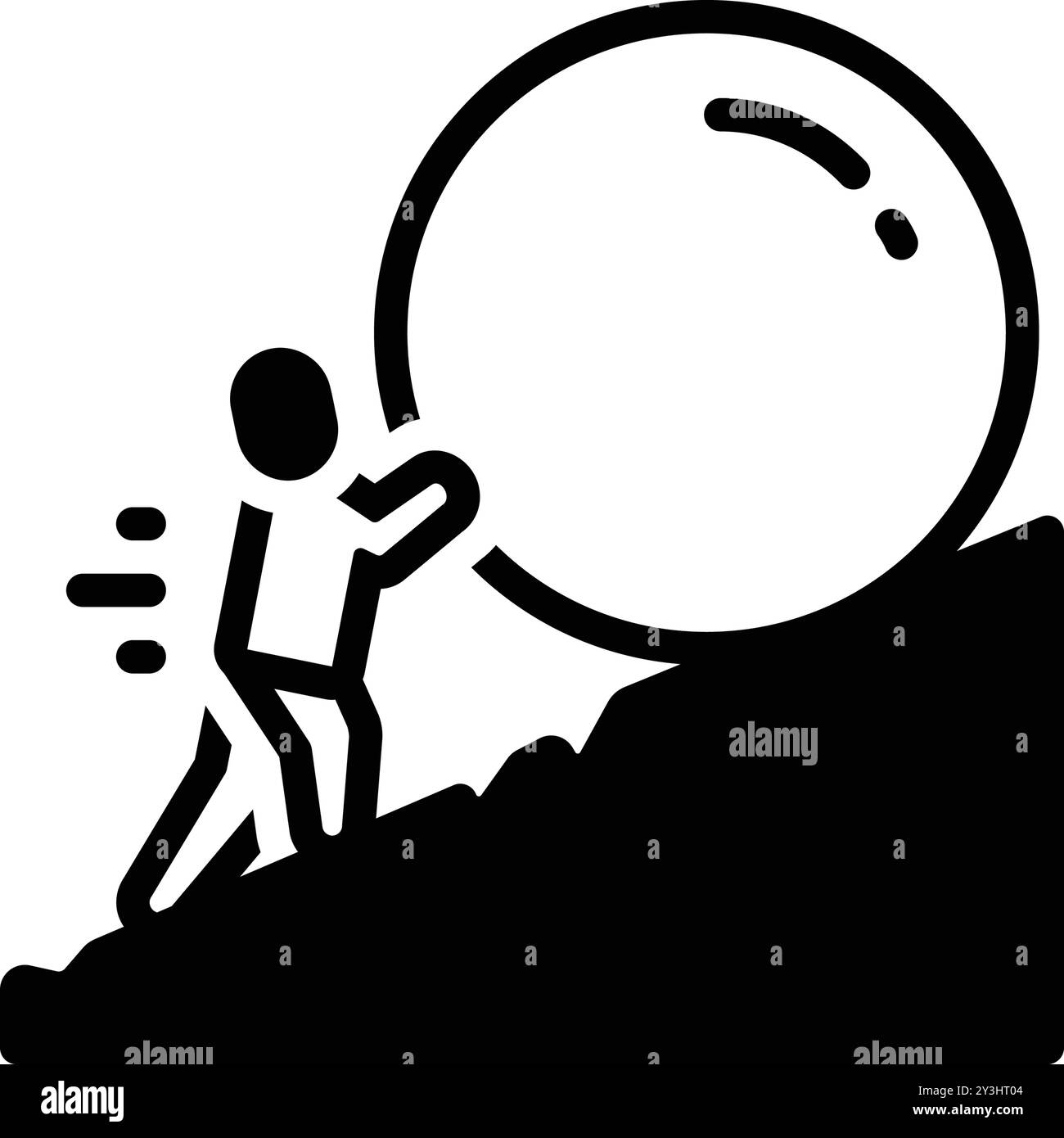 Icon for determination, rolling Stock Vector Image & Art - Alamy
