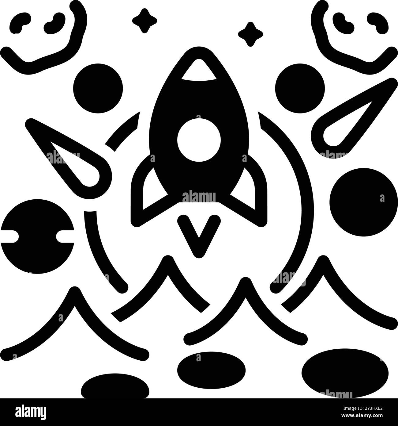 Exploration space Stock Vector Images - Alamy