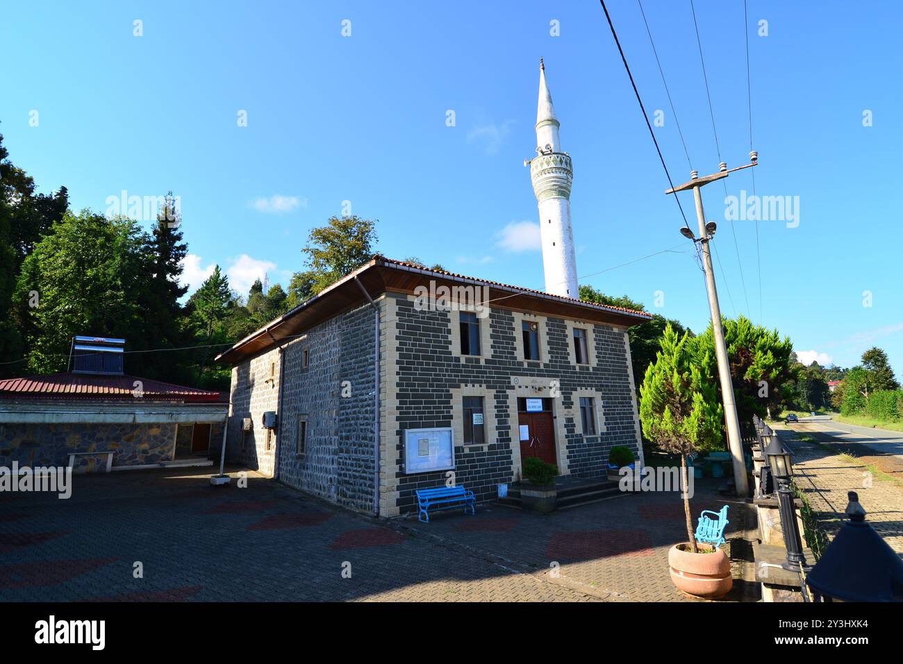 Ardesen Rize The Historical Isikli Mosque, located in Ardesen, Rize, Turkey, was ...