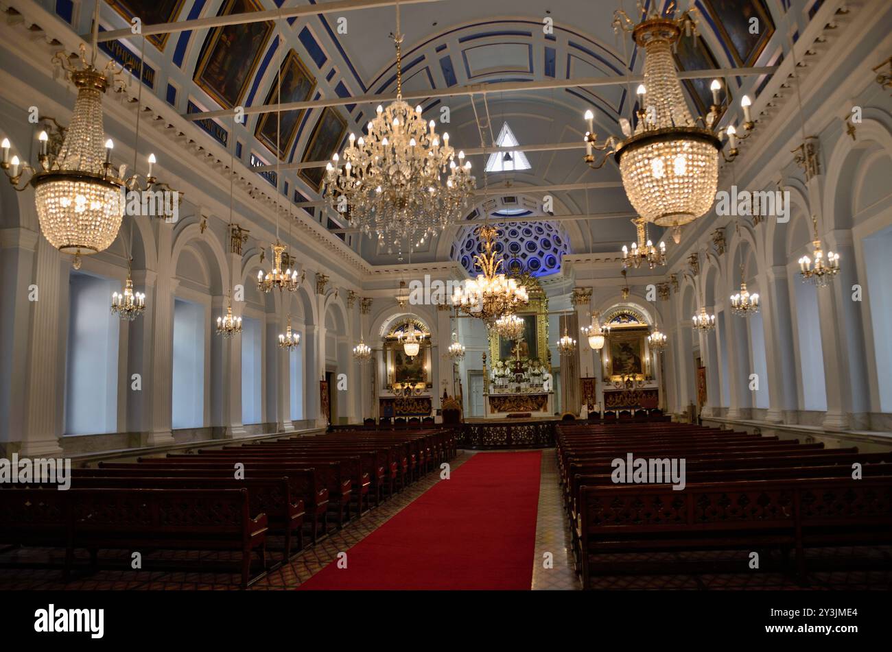 Three Horan Church, Pera, Beyoğlu, Istanbul, Turkey, Europe-Asia Stock ...