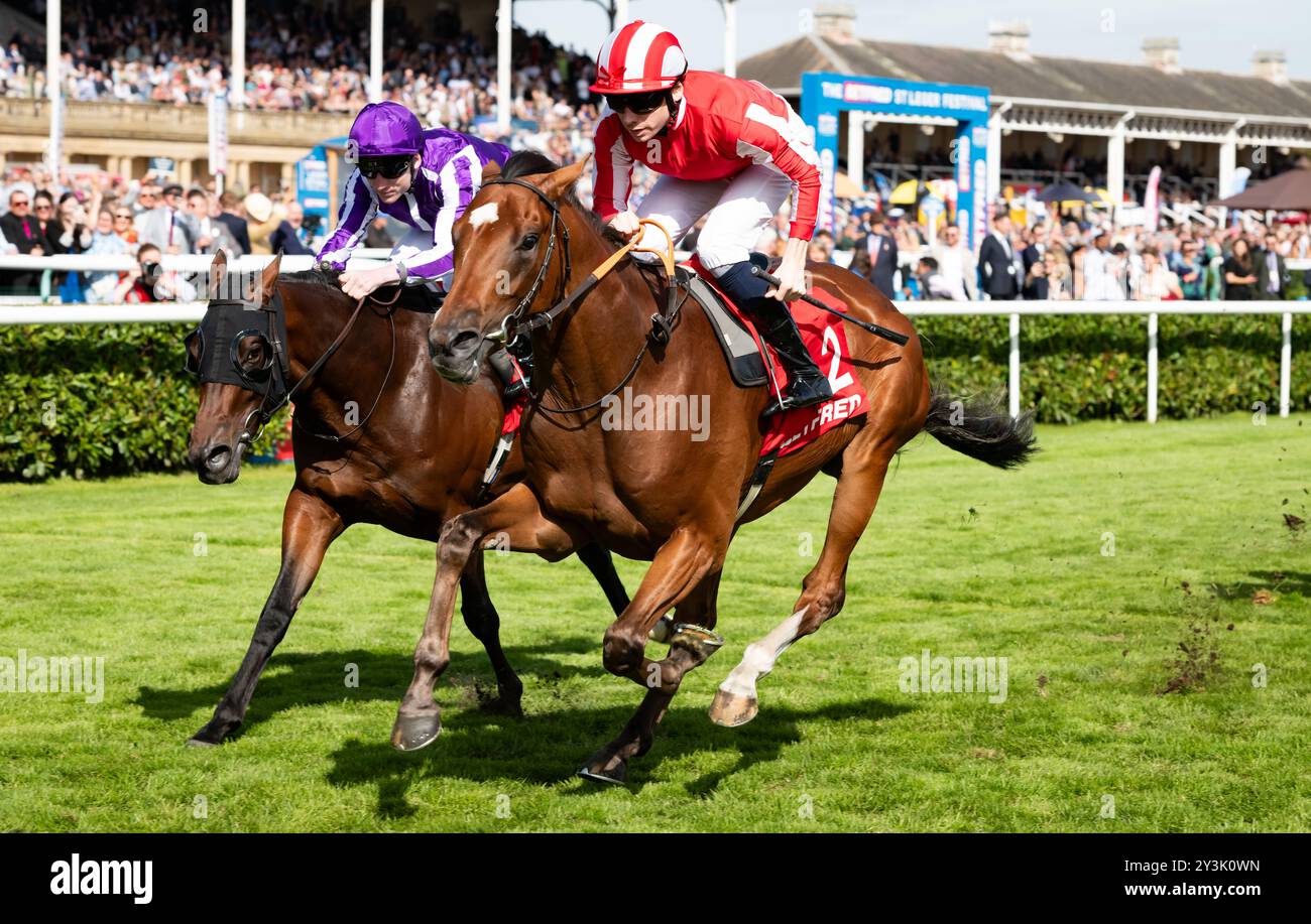Doncaster, UK, Saturday 14th September 2024; Bay City Roller and Callum ...