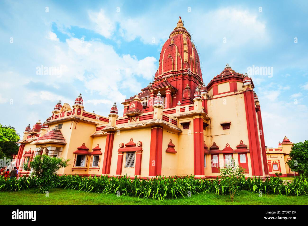 Birla Mandir is a hindu temple located in Mathura city in Uttar Pradesh state of India Stock Photo