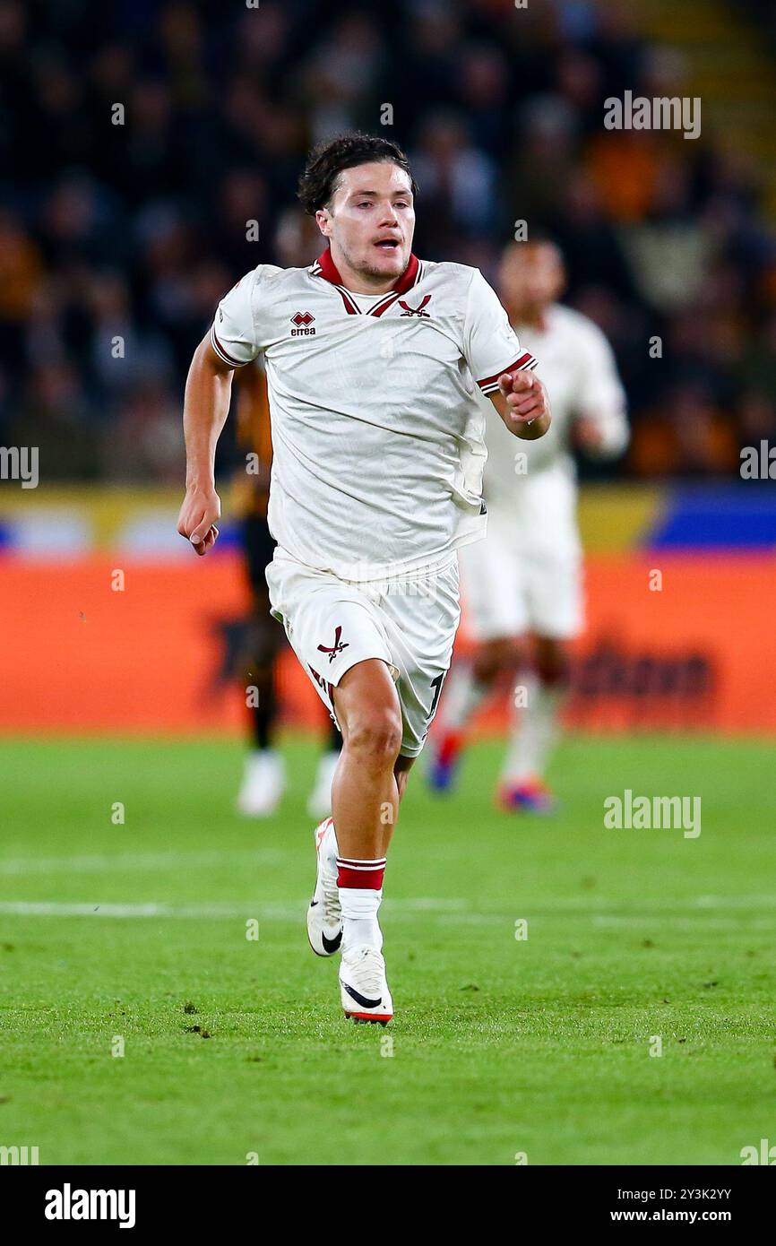 MKM Stadium, Hull, England 14th September 2024 Callum O'Hare (10) of