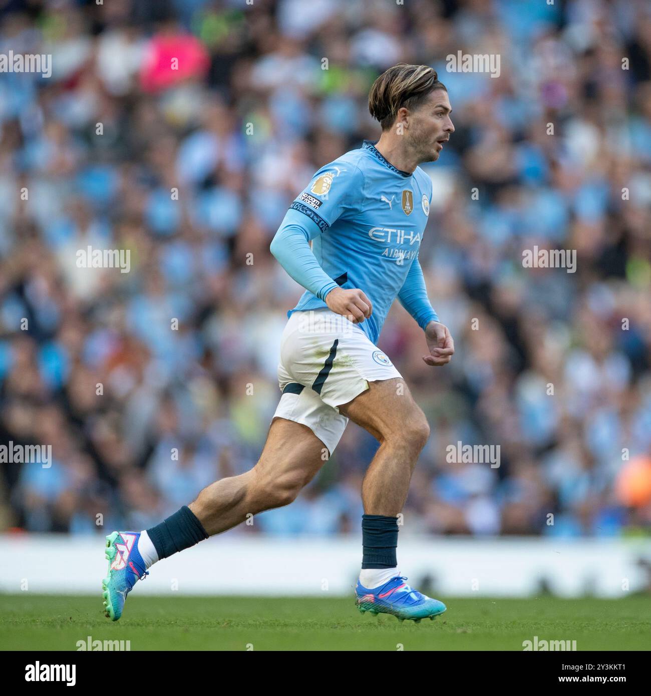 Slim Maillot de Foot Manchester City (GREALISH #10) 2022/23 Domicile