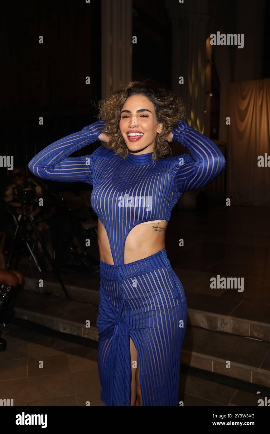 Susan Renteria Actress Susana Rentería attends Rocky Star LFW SS25 Catwalk during ...
