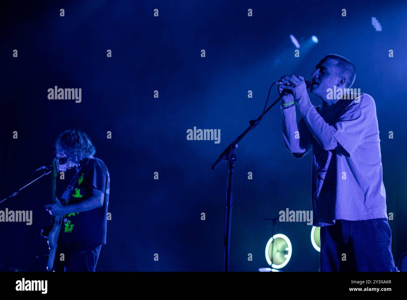 Royel Maddell and Otis Pavlovic of Royel Otis at The Sylvee on