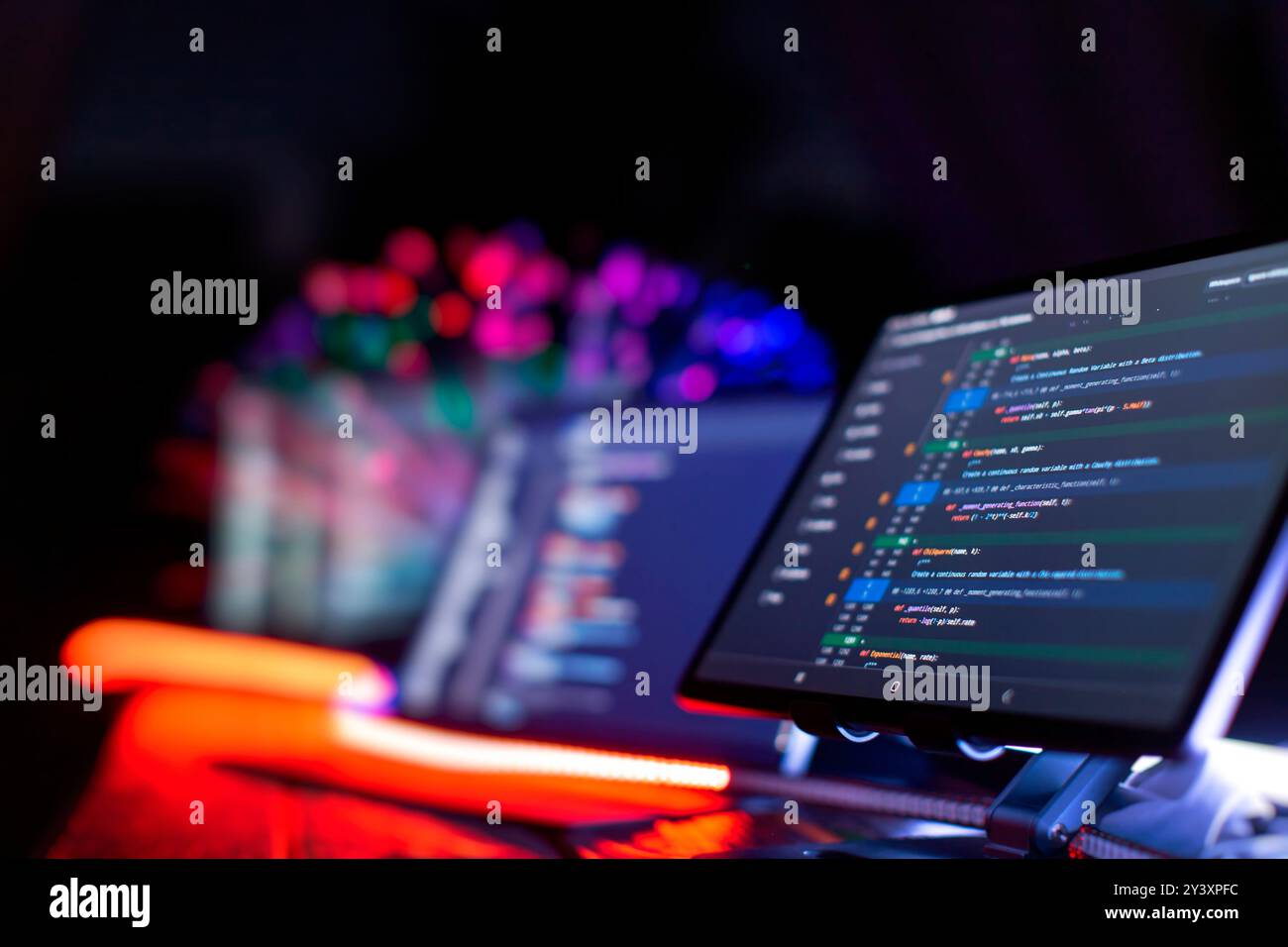Digital technology industry concept development of programming and ...