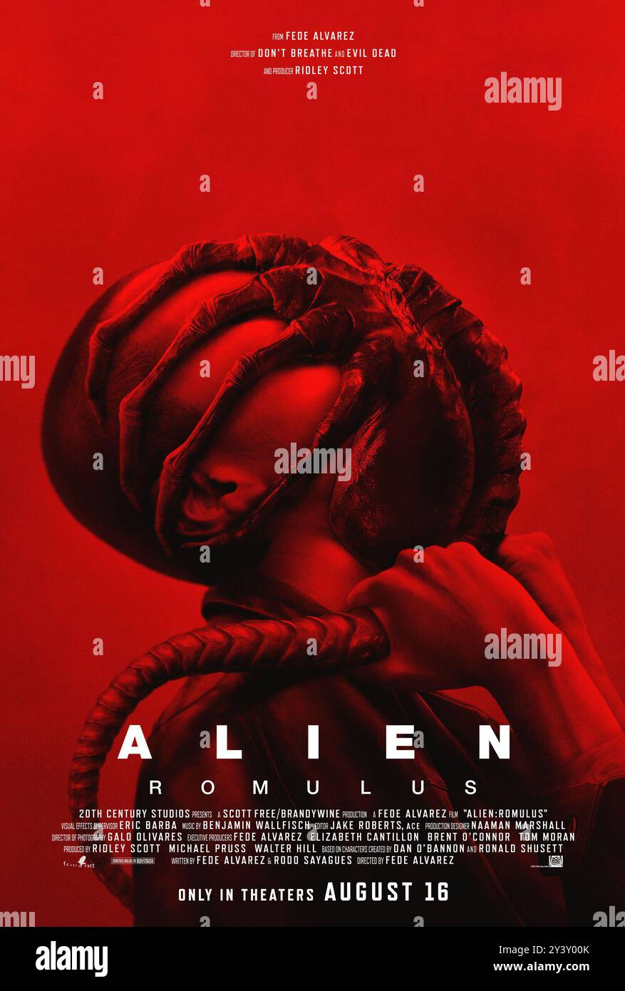 Alien romulus poster hi-res stock photography and images - Alamy