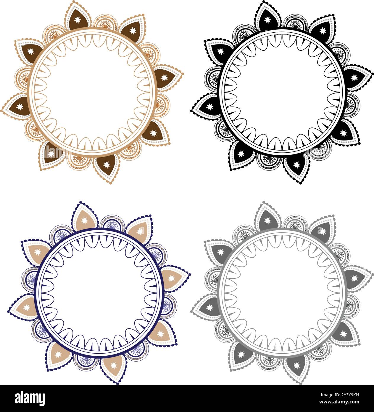 Romantic botanical background Stock Vector Images - Alamy