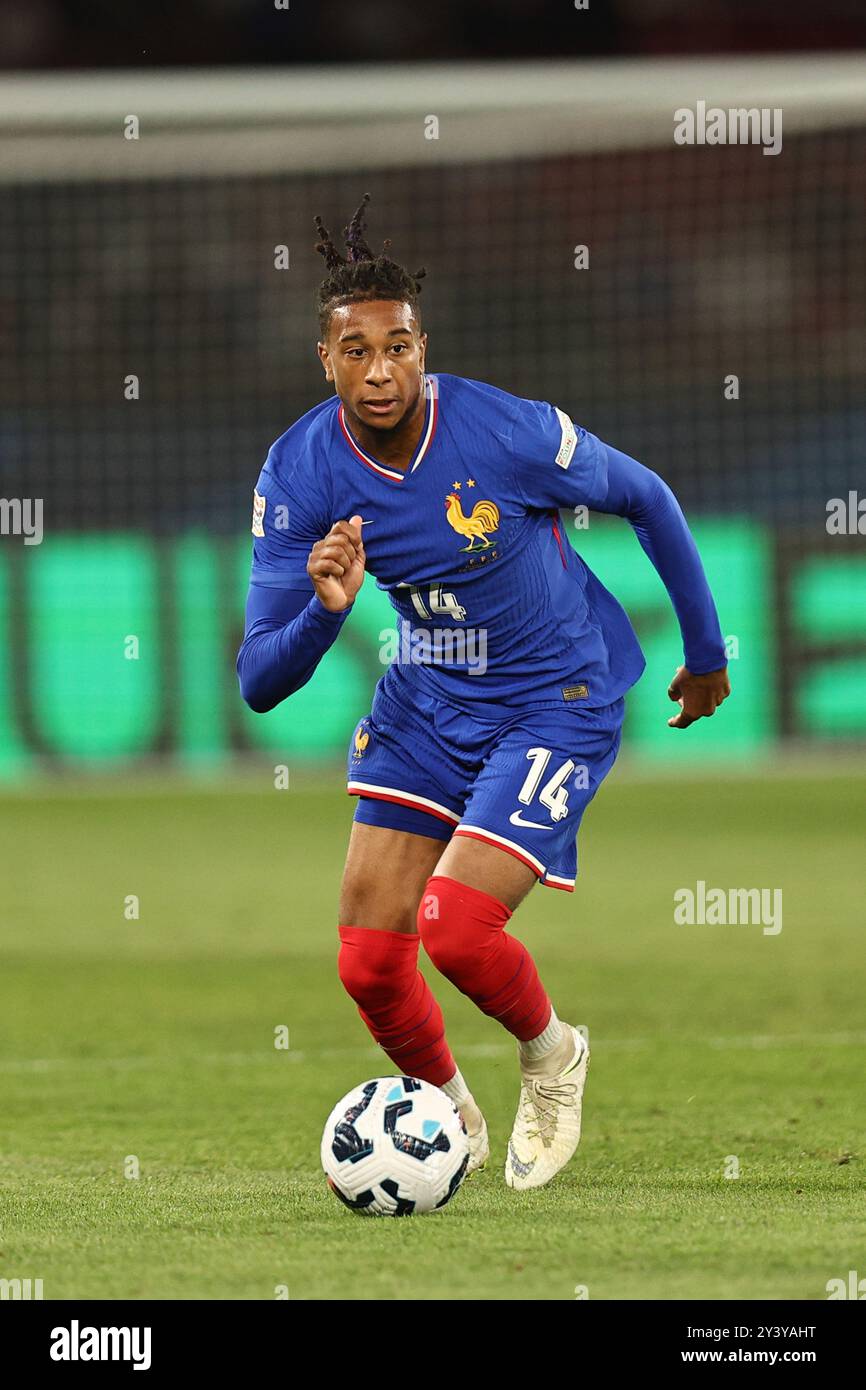 Michael Olise France During The UEFA Nations League 2024 2025 Match 