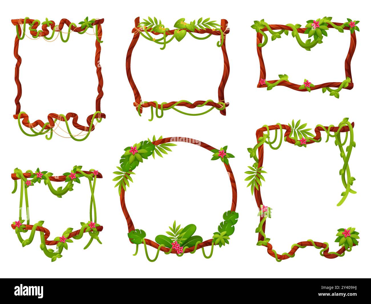 Hanging from liana Cut Out Stock Images & Pictures Alamy