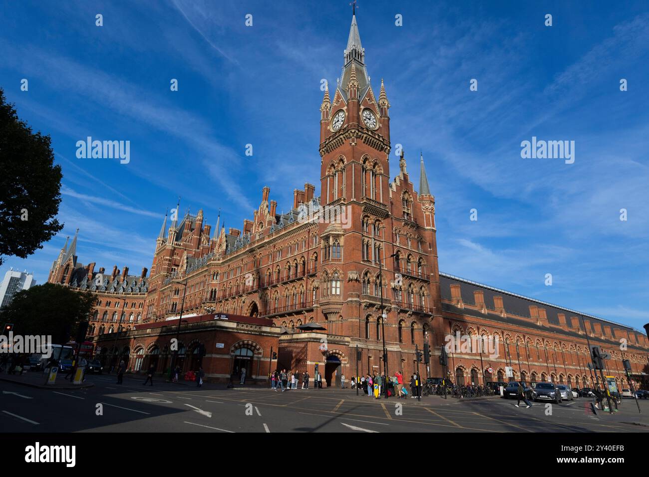 london st pancras train station