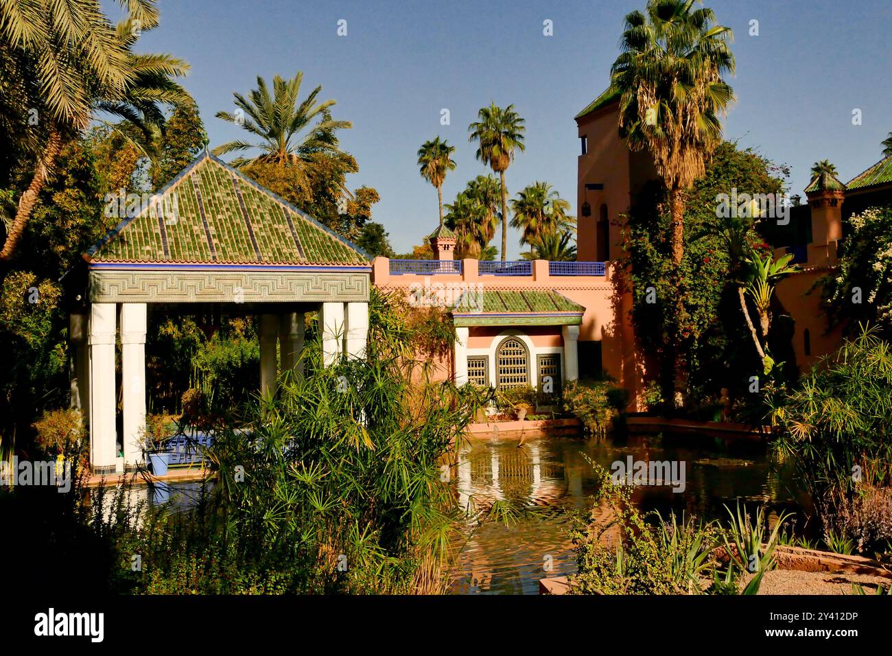 Majorelle Gardens Marrakesh Imperial City Of Morocco Stock Photo Alamy majorelle-gardens-marrakesh-imperial-city-of-morocco-stock-photo-alamy