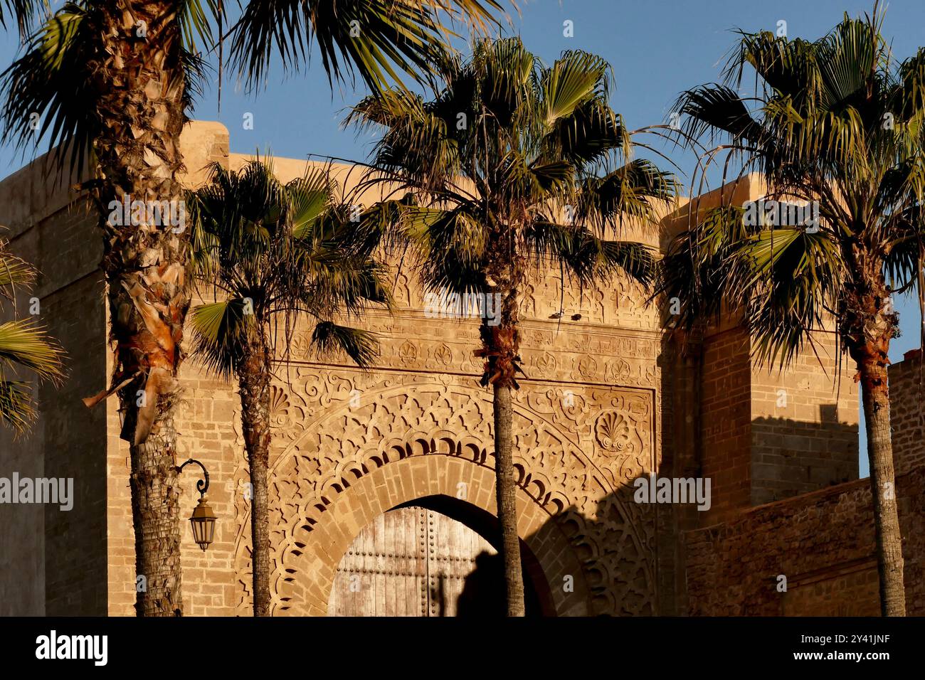 Rabat, complex of the Kasbah of the Udayas. Morocco, Africa.Built in the 12th century by the Almoravids and fortified to resist enemy attacks Stock Photo