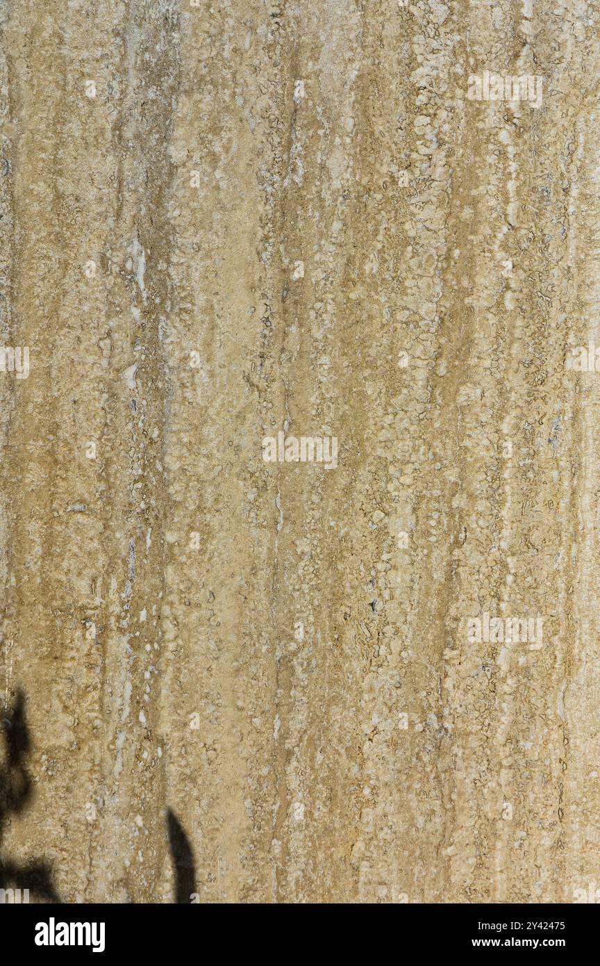 Old retro white grey brown plaster stucco wall background texture Stock Photo