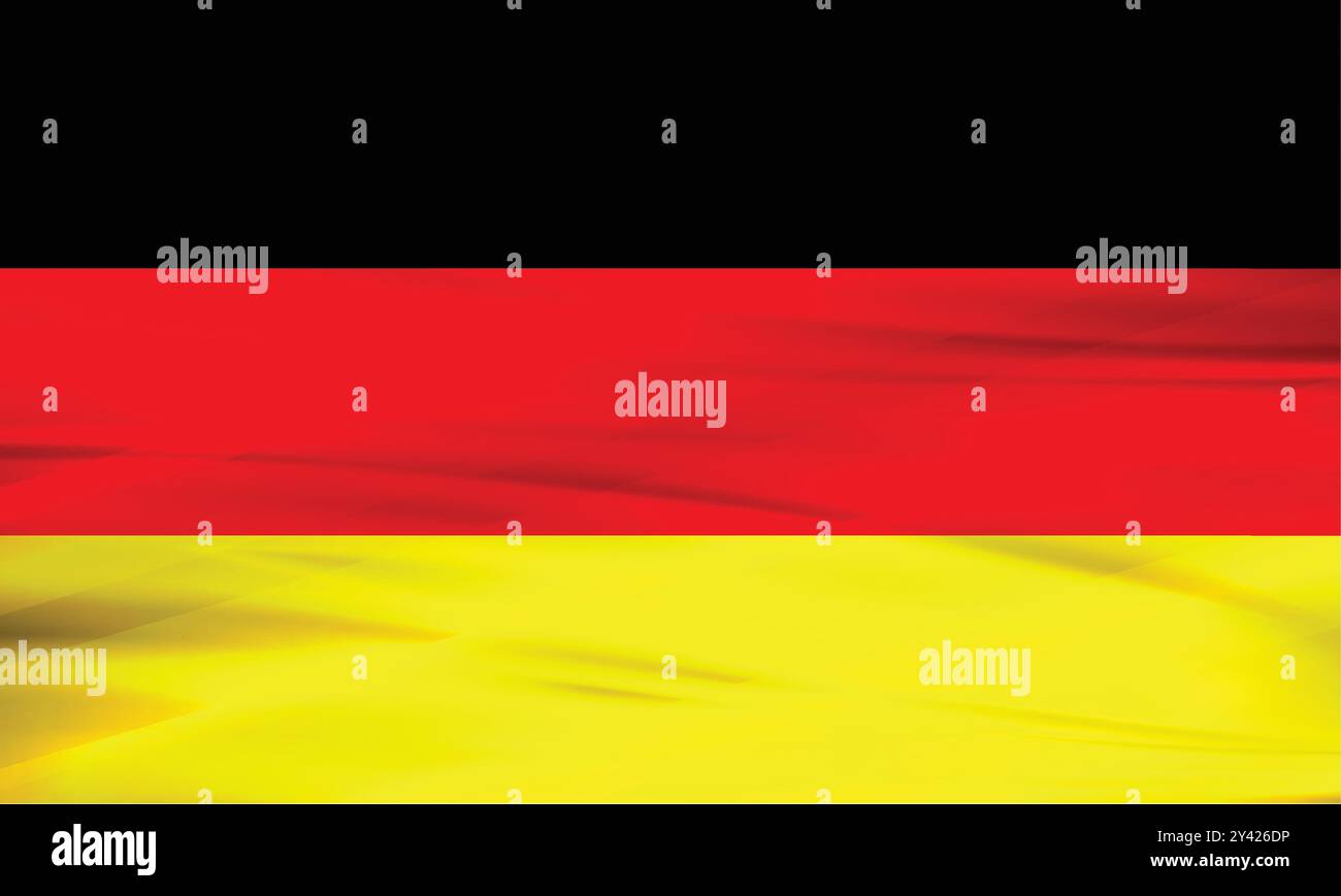 Germany Flag and Editable Vector, Germany Country Flag Stock Vector
