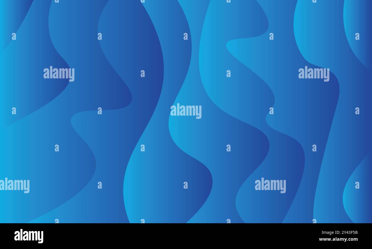 Wavy geometric background Stock Vector