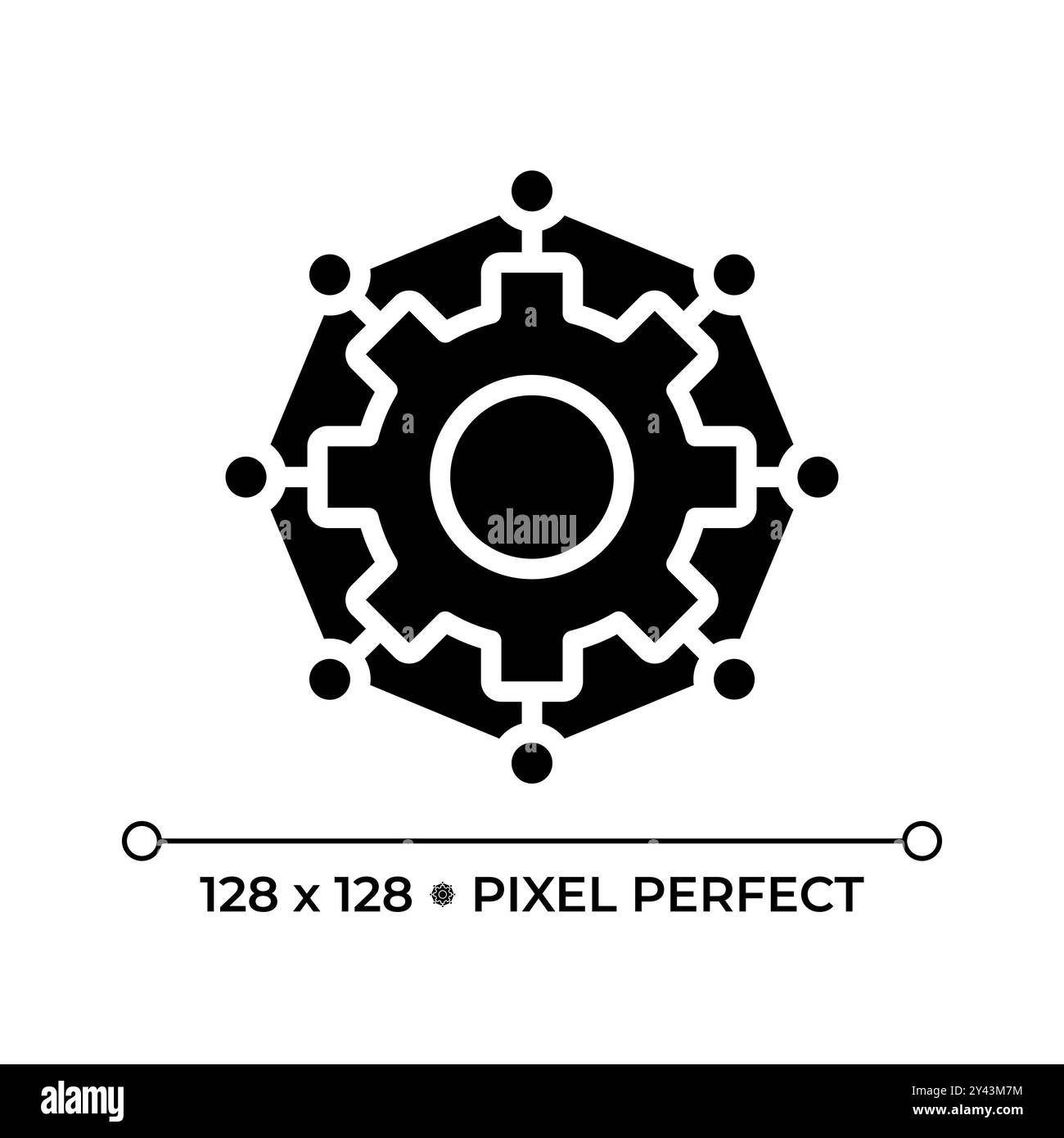 Pixel automation Stock Vector Images - Alamy