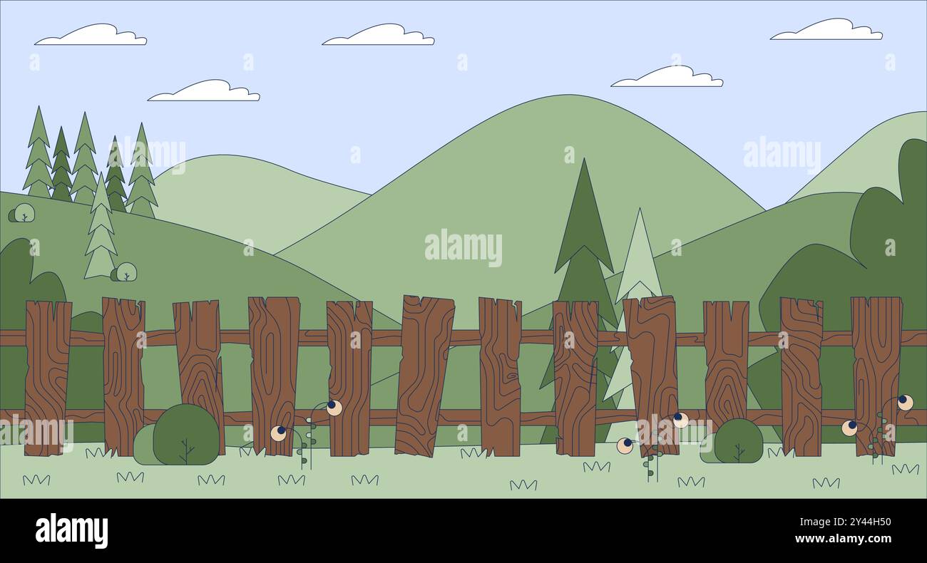 Highland environment Stock Vector Images - Alamy