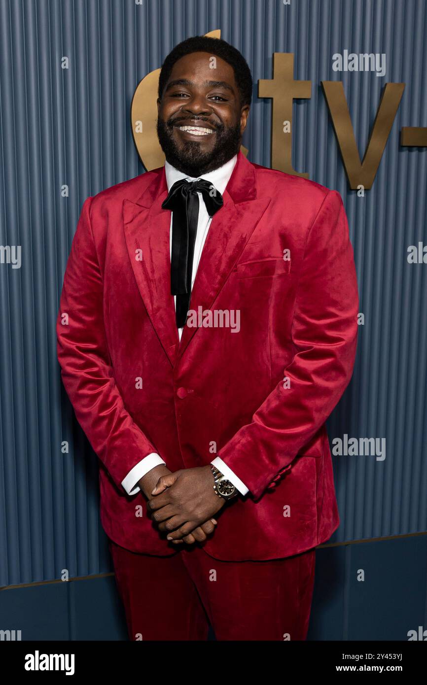 Ron Funches Jacket Los Angeles, USA. 15th Sep, 2024. Ron Funches attends the arrivals of ...