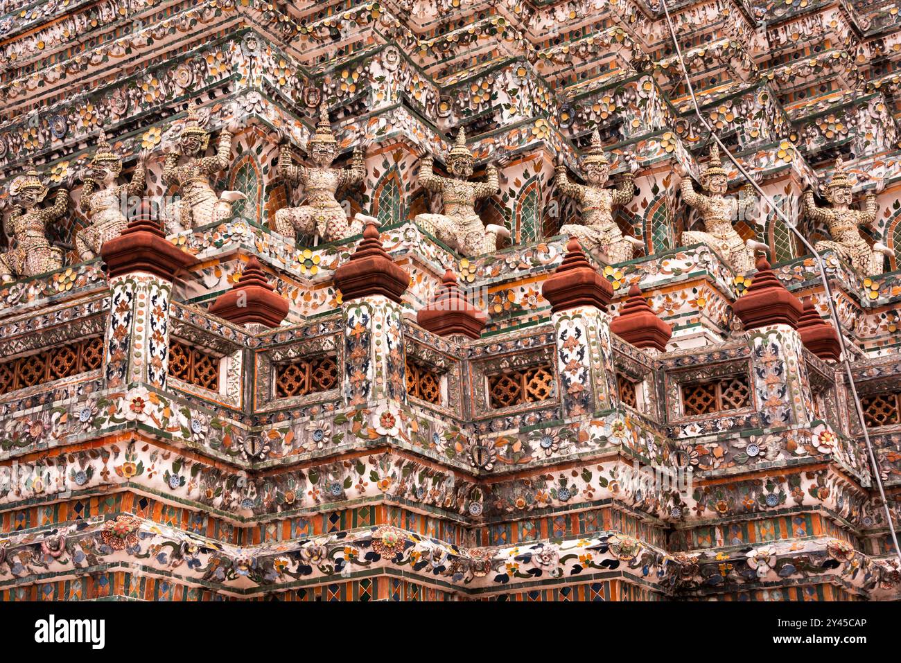 Buddhist temple in Bangkok, Thailand Stock Photo - Alamy