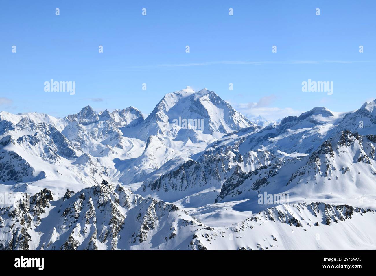 Beautiful view of Breathtaking Mountain Ski Resort Views