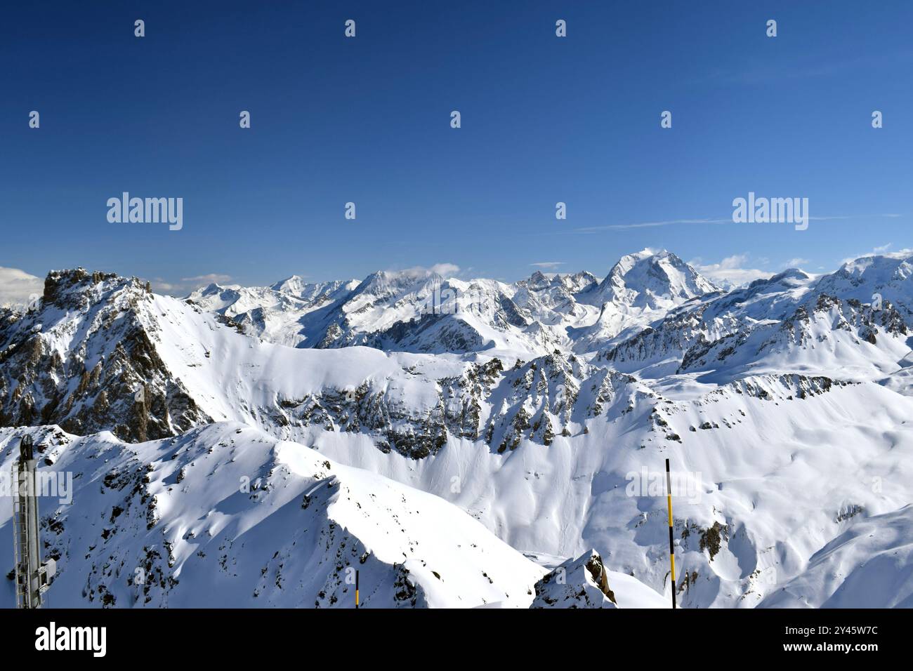 Beautiful view of Breathtaking Mountain Ski Resort Views
