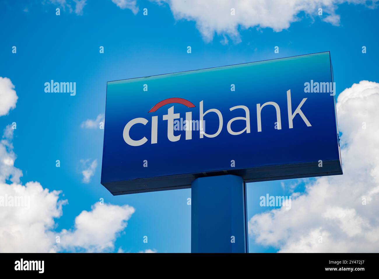 Citibank logo hi-res stock photography and images - Alamy