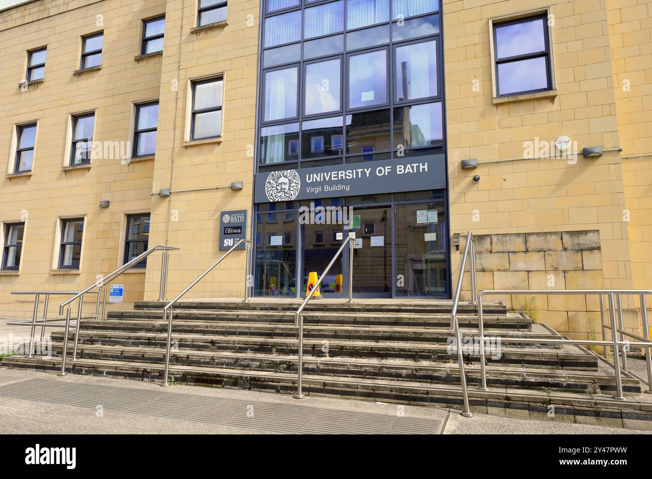 University of Bath, Virgil Building (coding), Bath, England, UK. Taken September 2024. Stock Photo