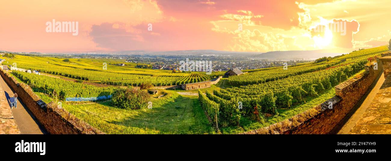 Abbey Sankt Hildegard, Germany Stock Photo