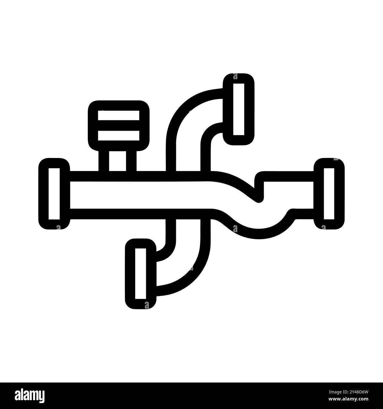 Drain pipe and gutter Stock Vector Images - Alamy