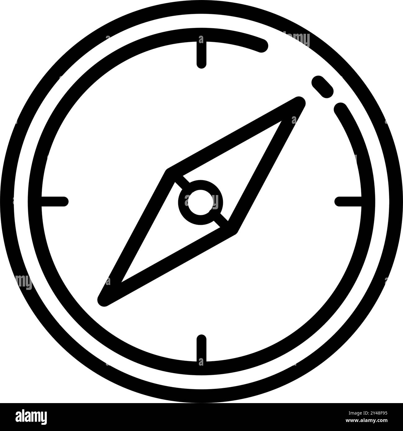 Compass for directions Cut Out Stock Images & Pictures - Alamy