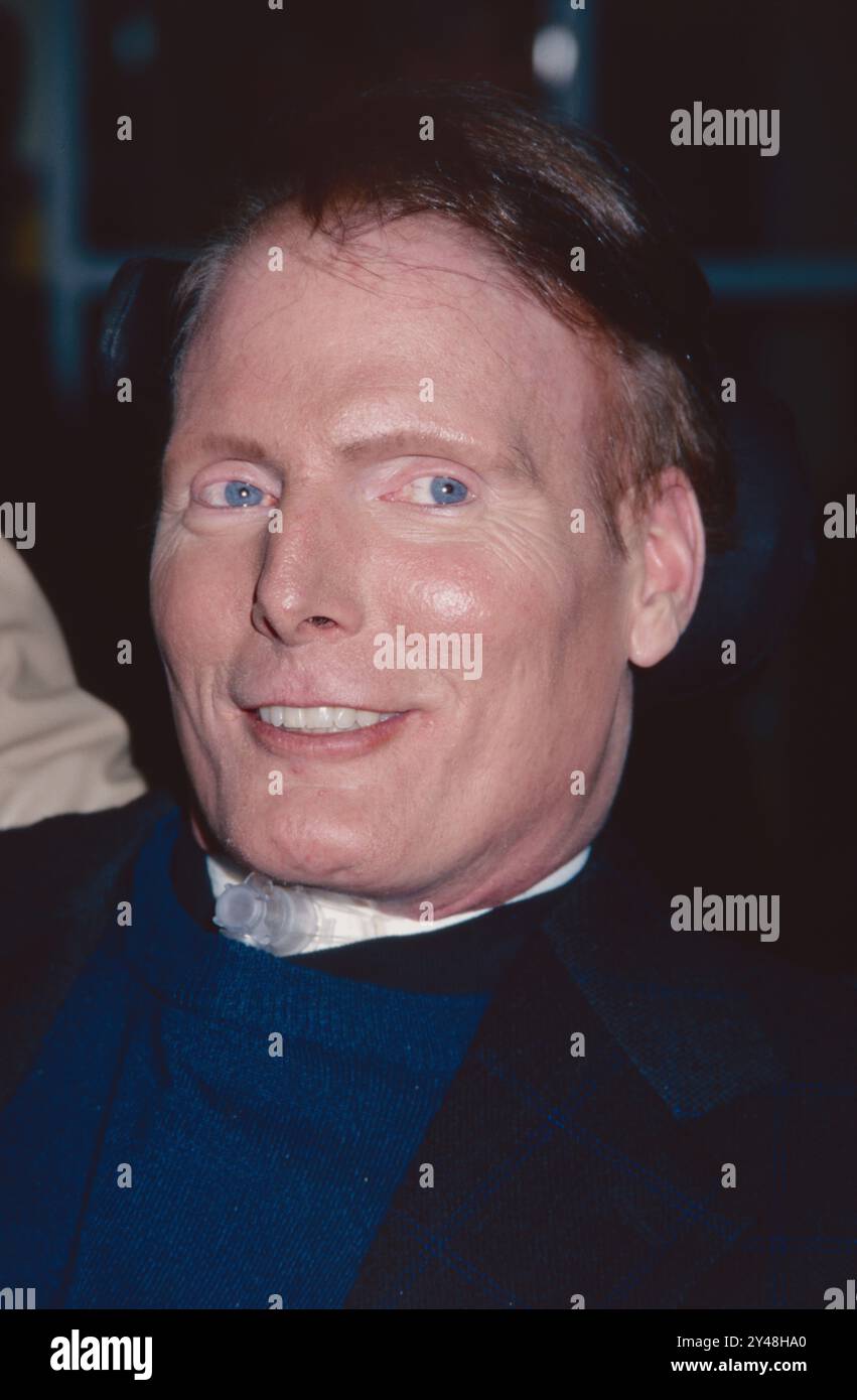 Christopher Reeve attends the 5th Annual Riverkeeper benefit at Pier ...