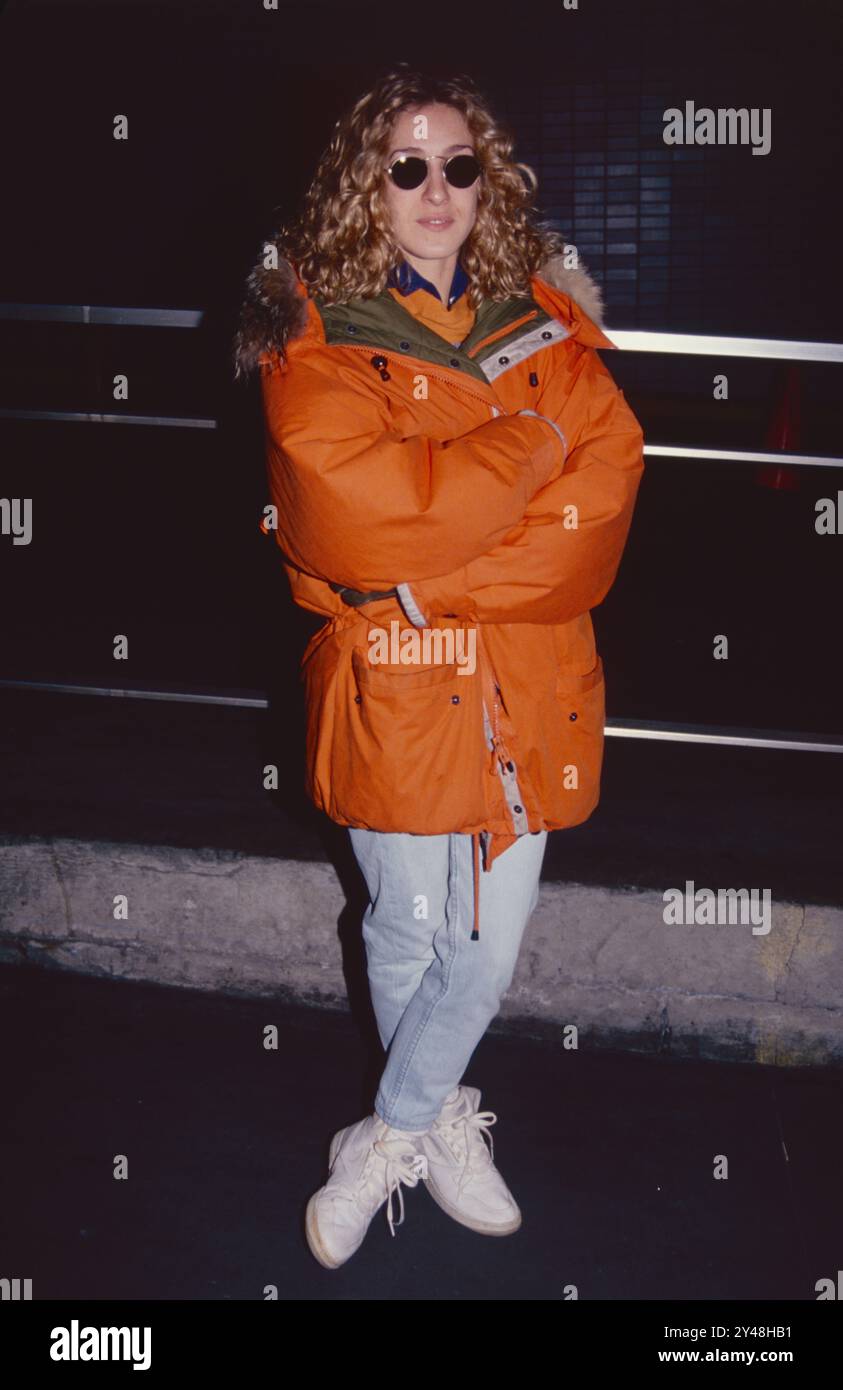 Sarah Jessica Parker in New York City in 1993. Photo Credit: Henry ...