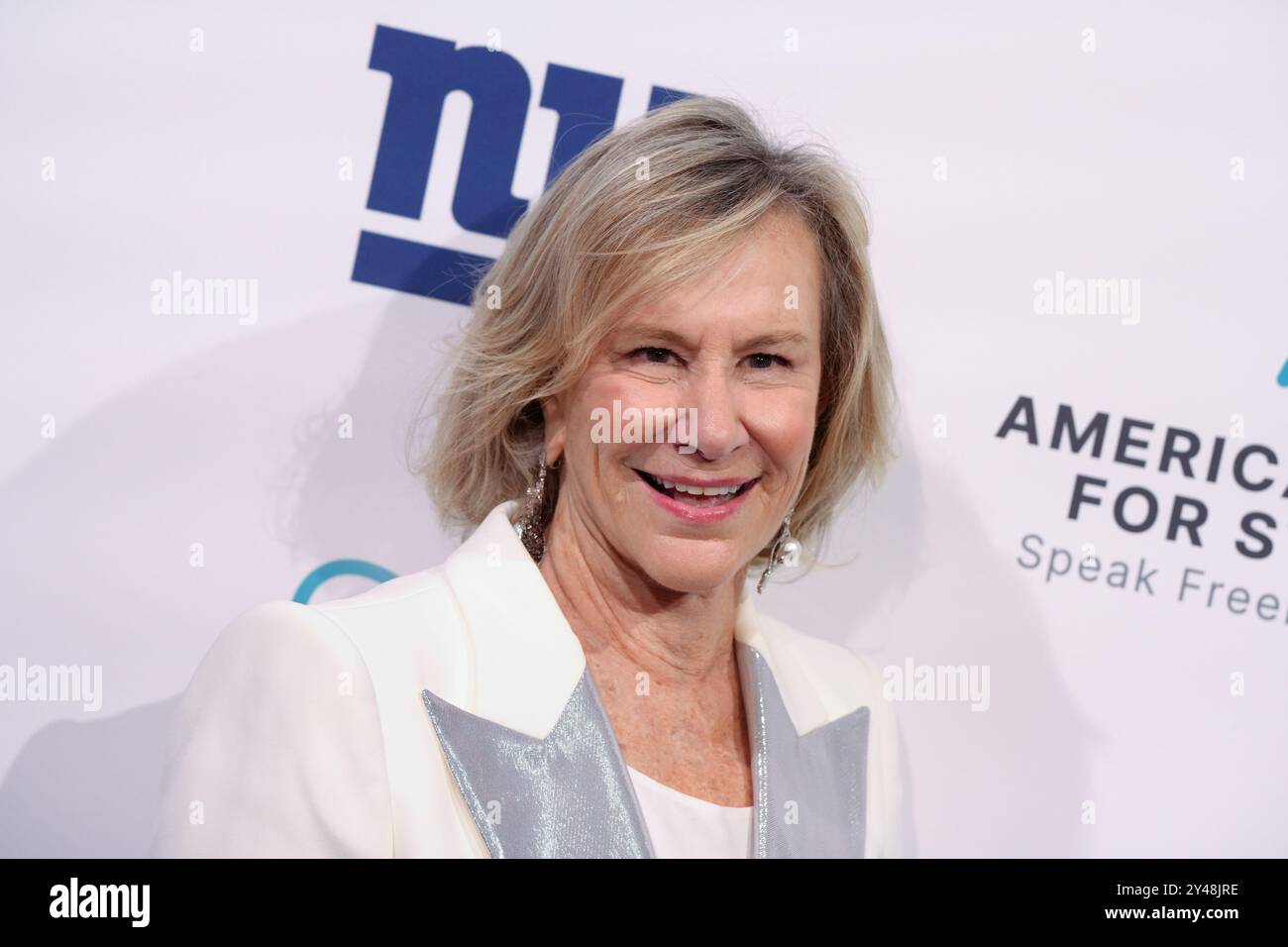 New York, United States. 16th Sep, 2024. 9/16/24, New York, New York, United States Laurie Tisch attends the American Institute for Stuttering Gala, held at 583 Park Avenue in New York City, New York, USA, Monday September 16, 2024. Credit: Jennifer Graylock/Alamy Live News Stock Photo