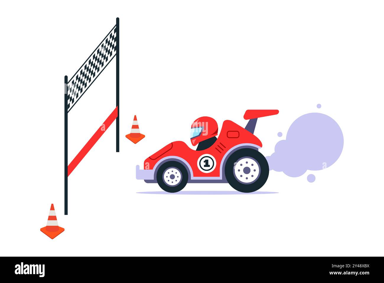 Car rally racing motorsport Stock Vector Images - Alamy