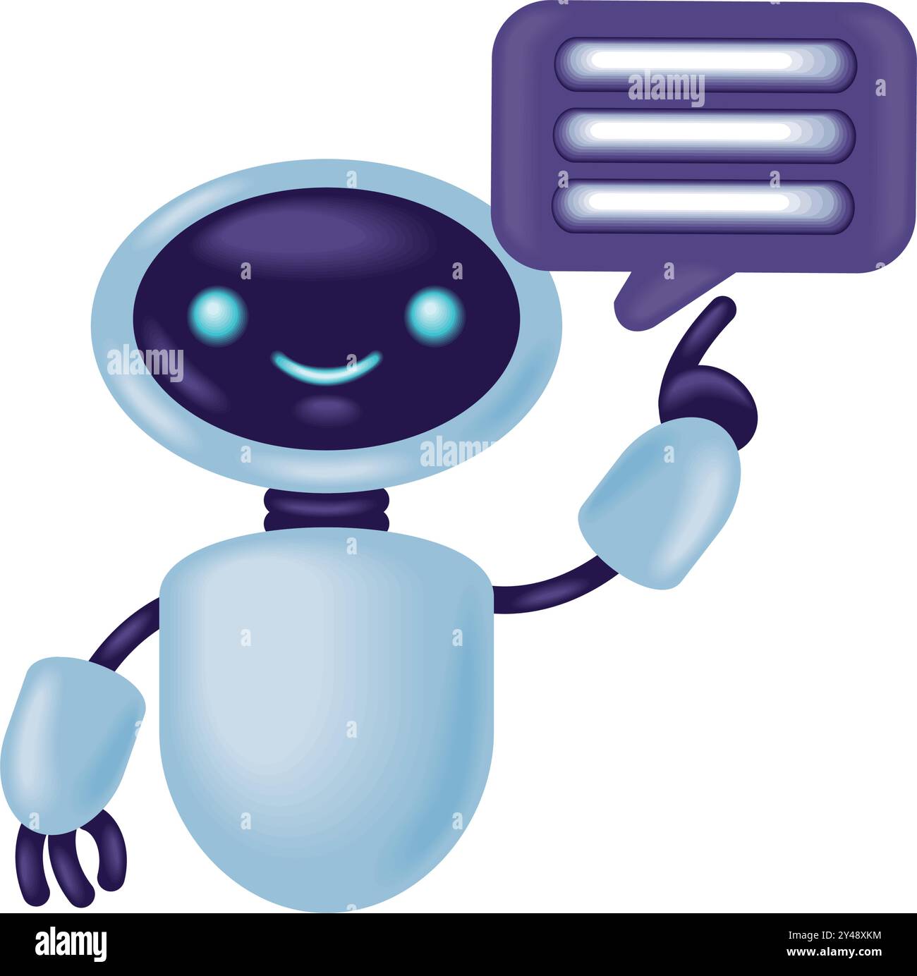 chatbot assistant artificial intelligence Stock Vector Image & Art - Alamy