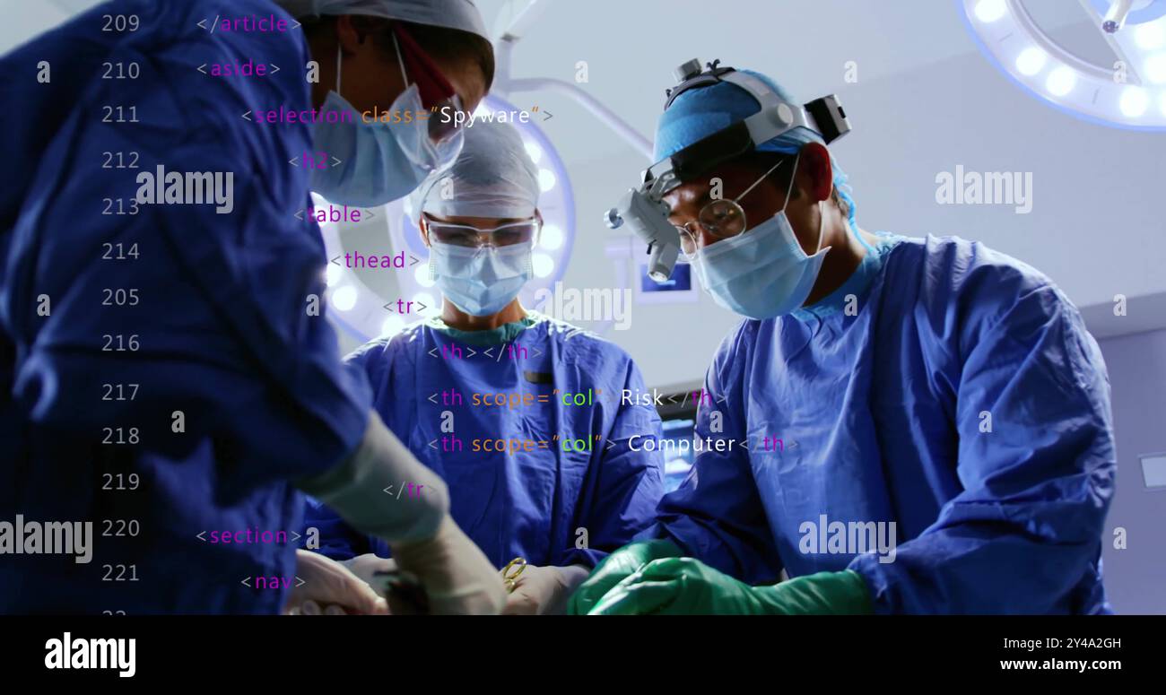 Data processing operation room hi-res stock photography and images - Alamy